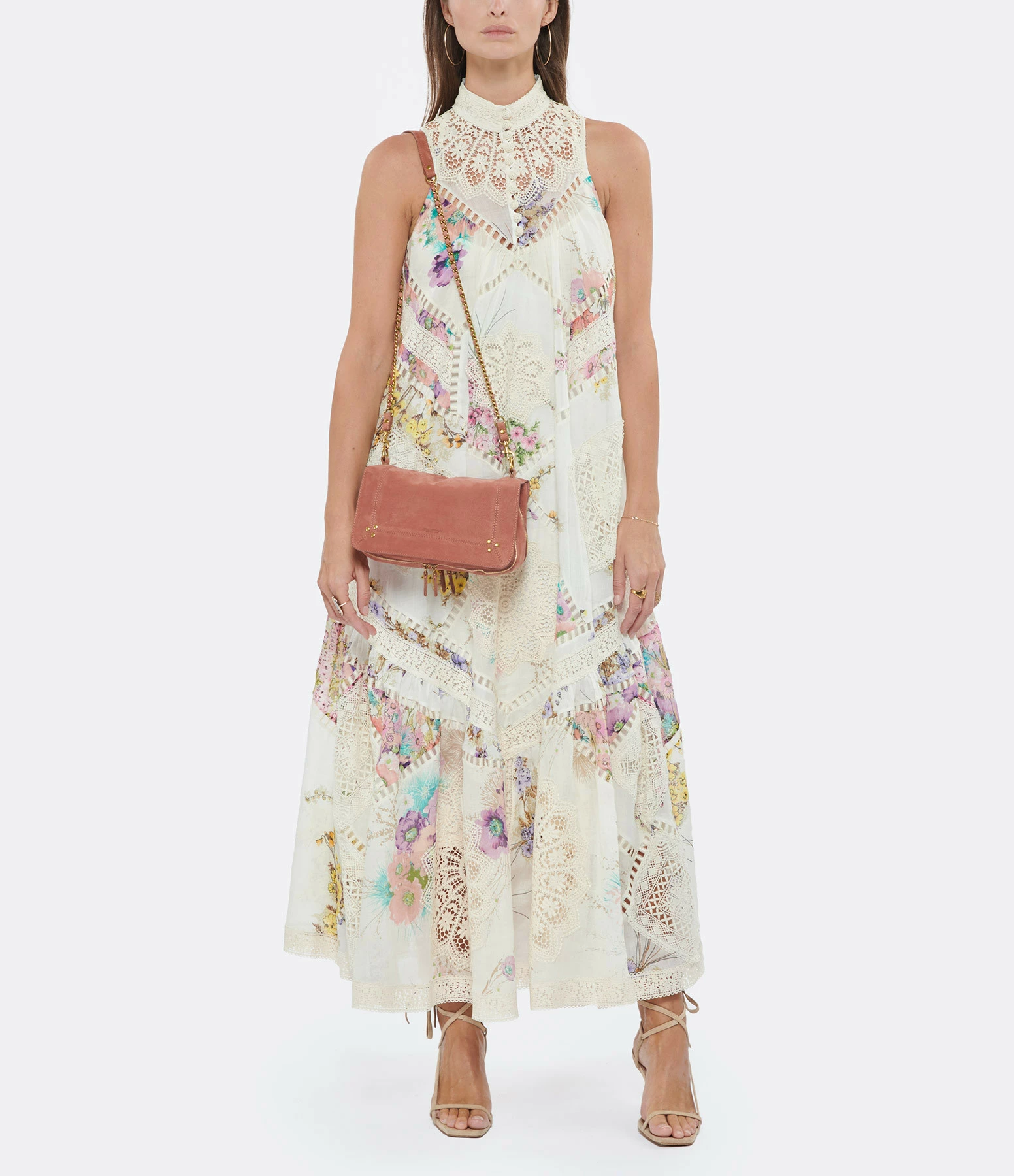 JEROME DREYFUSS Sac Bobi Cuir Suédé Bois De Rose 8 JEROME DREYFUSS Sac Bobi Cuir Suédé Bois De Rose – Image 6