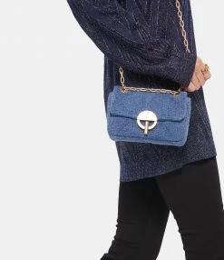 VANESSA BRUNO Sac Nano Moon Lin Indigo -jerome dreyfuss shop unnamed file 1012