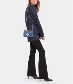 VANESSA BRUNO Sac Nano Moon Lin Indigo -jerome dreyfuss shop unnamed file 1014