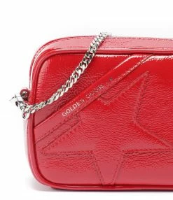GOLDEN GOOSE Sac Mini Star Cuir Rouge -jerome dreyfuss shop unnamed file 1024
