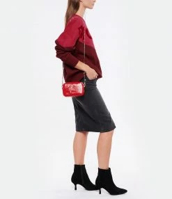 GOLDEN GOOSE Sac Mini Star Cuir Rouge -jerome dreyfuss shop unnamed file 1026