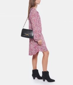 ISABEL MARANT Sac Merine Bandoulière Cuir Noir -jerome dreyfuss shop unnamed file 1050