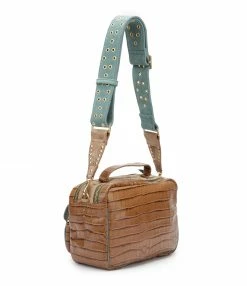 CLARIS VIROT Sac César Cuir Tabac -jerome dreyfuss shop unnamed file 1072