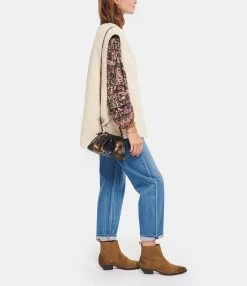 SISTA PARIS Sac Baby Uniq Cuir Souple Python Butterfly Blue -jerome dreyfuss shop unnamed file 1097