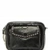 CLARIS VIROT Sac Big Charly Python Clous Noir -jerome dreyfuss shop unnamed file 1110