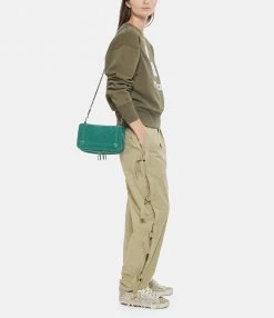 JEROME DREYFUSS Sac Bobi Cuir Suédé Jade -jerome dreyfuss shop unnamed file 1127