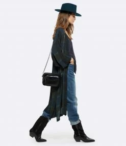 CLARIS VIROT Sac Charly Python Noir Suédé 13 CLARIS VIROT Sac Charly Python Noir Suédé -jerome dreyfuss shop unnamed file 1167