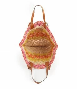 ISABEL MARANT Panier Coiba Raphia Multicolore -jerome dreyfuss shop unnamed file 117