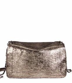 JEROME DREYFUSS Sac Bobi L Cuir Lamé Champa