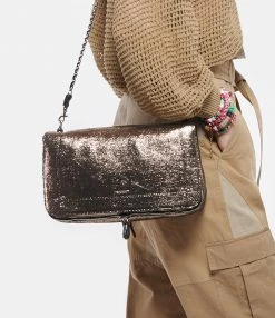 JEROME DREYFUSS Sac Bobi L Cuir Lamé Champa -jerome dreyfuss shop unnamed file 1175