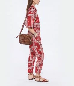 CLARIS VIROT Sac Big Charly Python Chocolat Endek Bordeaux -jerome dreyfuss shop unnamed file 1182