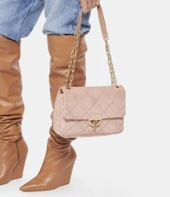 VANESSA BRUNO Sac Moon MM Cuir Veau Vieux Rose 12 VANESSA BRUNO Sac Moon MM Cuir Veau Vieux Rose -jerome dreyfuss shop unnamed file 1195