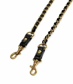 JEROME DREYFUSS Bandoulière Chaîne Chèvre Noir Doré -jerome dreyfuss shop unnamed file 1198