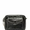 CLARIS VIROT Sac Charly Python Clous Noir -jerome dreyfuss shop unnamed file 1208