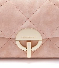VANESSA BRUNO Sac Nano Moon Cuir Veau Vieux Rose -jerome dreyfuss shop unnamed file 1217