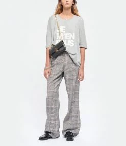 ZADIG & VOLTAIRE Sac ZV Initiale Le Long Chaîne Cuir Noir -jerome dreyfuss shop unnamed file 1235