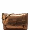 JEROME DREYFUSS Sac Lulu L Cuir Lamé Bronze -jerome dreyfuss shop unnamed file 1246