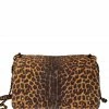 JEROME DREYFUSS Sac Bobi L Cuir Suédé Léopard