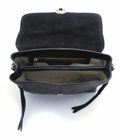 VANESSA BRUNO Sac Clutch Cuir Agneau Noir 12 VANESSA BRUNO Sac Clutch Cuir Agneau Noir -jerome dreyfuss shop unnamed file 1339