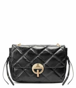 VANESSA BRUNO Sac Moon MM Cuir Vachette Noir