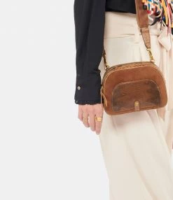 CLARIS VIROT Sac Clara Python Lézard Moka -jerome dreyfuss shop unnamed file 1377