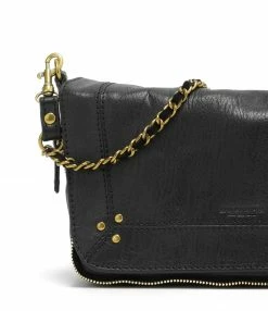 JEROME DREYFUSS Sac Bobi S Cuir Froissé Noir -jerome dreyfuss shop unnamed file 1392