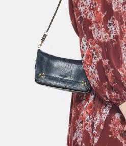 JEROME DREYFUSS Sac Bobi S Cuir Froissé Noir -jerome dreyfuss shop unnamed file 1393