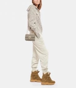 VANESSA BRUNO Sac Nano Moon Lin Kaki -jerome dreyfuss shop unnamed file 1412