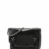 JEROME DREYFUSS Sac Lulu S Cuir Lamé Noir
