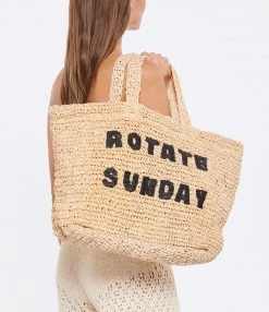 ROTATE Sac Shopping Neeti Raphia Naturel 12 ROTATE Sac Shopping Neeti Raphia Naturel -jerome dreyfuss shop unnamed file 143