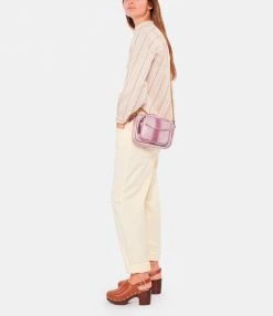 CLARIS VIROT Sac Charly Python Bordeaux Délavé 11 CLARIS VIROT Sac Charly Python Bordeaux Délavé -jerome dreyfuss shop unnamed file 1442