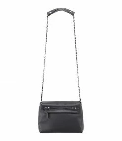 JEROME DREYFUSS Sac Lulu M Cuir Noir Silver -jerome dreyfuss shop unnamed file 1477
