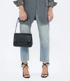 JEROME DREYFUSS Sac Lulu M Cuir Noir Silver -jerome dreyfuss shop unnamed file 1481