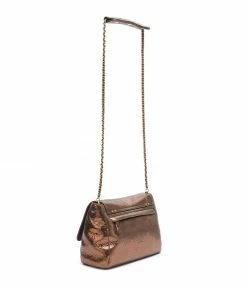 JEROME DREYFUSS Sac Lulu M Cuir Lamé Bronze -jerome dreyfuss shop unnamed file 1491