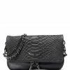 ZADIG & VOLTAIRE Sac Rock Nano Savage Cuir Noir -jerome dreyfuss shop unnamed file 1497