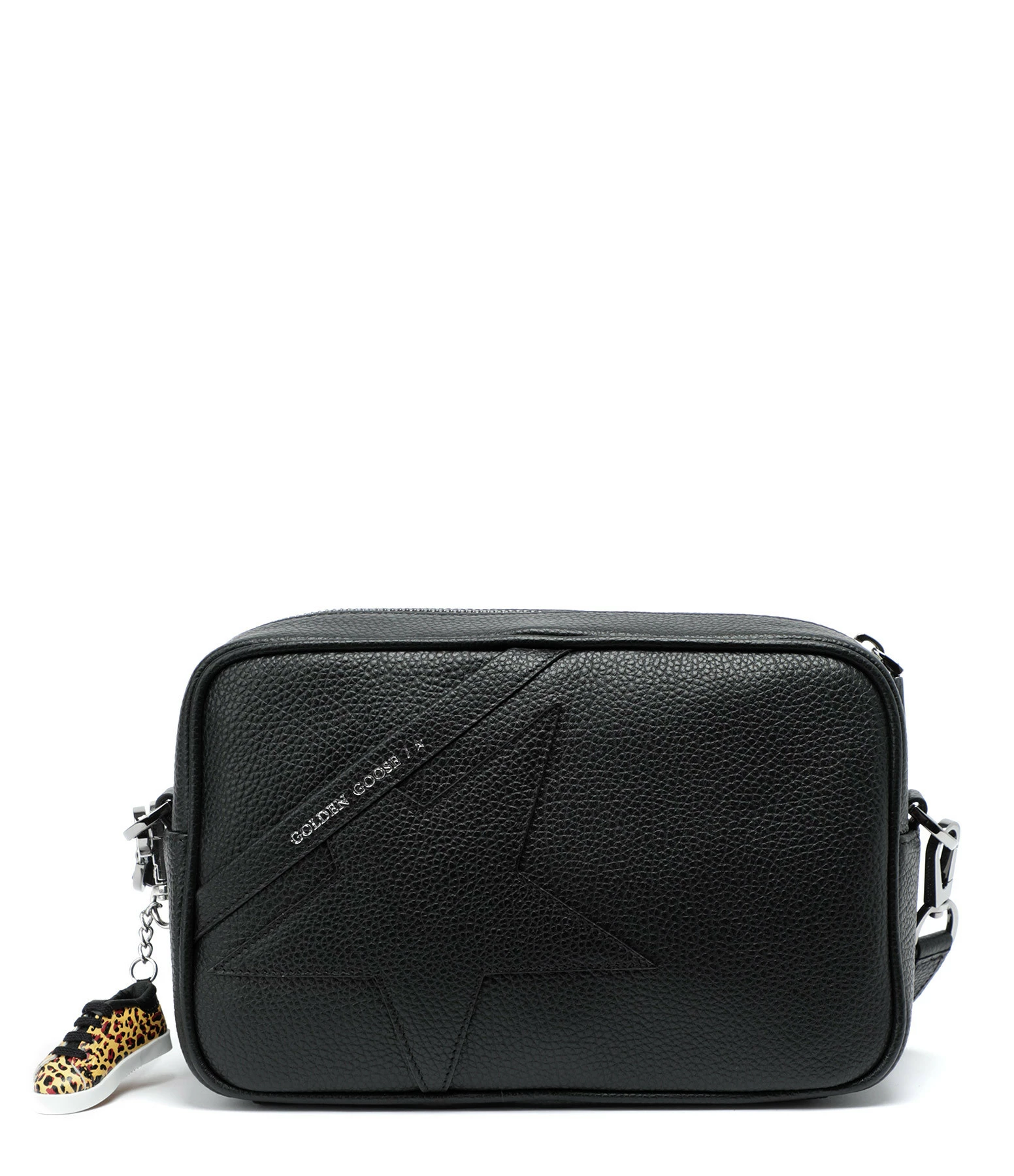 GOLDEN GOOSE Sac Star Cuir Matelassé Étoile Noir 3 GOLDEN GOOSE Sac Star Cuir Matelassé Étoile Noir