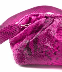 SISTA PARIS Sac Big Uniq Cuir Souple Python Pink Devil -jerome dreyfuss shop unnamed file 1518