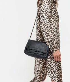 JEROME DREYFUSS Sac Lulu M Cuir Grainé Noir Brass 17 JEROME DREYFUSS Sac Lulu M Cuir Grainé Noir Brass -jerome dreyfuss shop unnamed file 1533