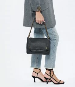 JEROME DREYFUSS Sac Lulu L Cuir Grainé Noir Brass -jerome dreyfuss shop unnamed file 1547