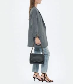 JEROME DREYFUSS Sac Lulu L Cuir Grainé Noir Brass -jerome dreyfuss shop unnamed file 1548