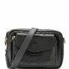 CLARIS VIROT Sac Baby Charly Python Noir