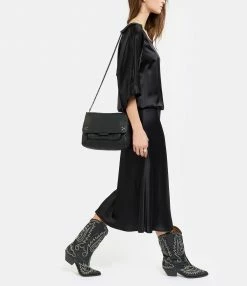 JEROME DREYFUSS Sac Lulu L Cuir Noir Silver -jerome dreyfuss shop unnamed file 1587