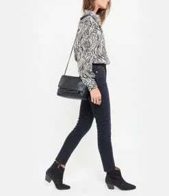 JEROME DREYFUSS Sac Lulu L Cuir Noir Silver -jerome dreyfuss shop unnamed file 1588