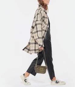 CLARIS VIROT Sac Baby Charly Python Kaki Foncé -jerome dreyfuss shop unnamed file 1611