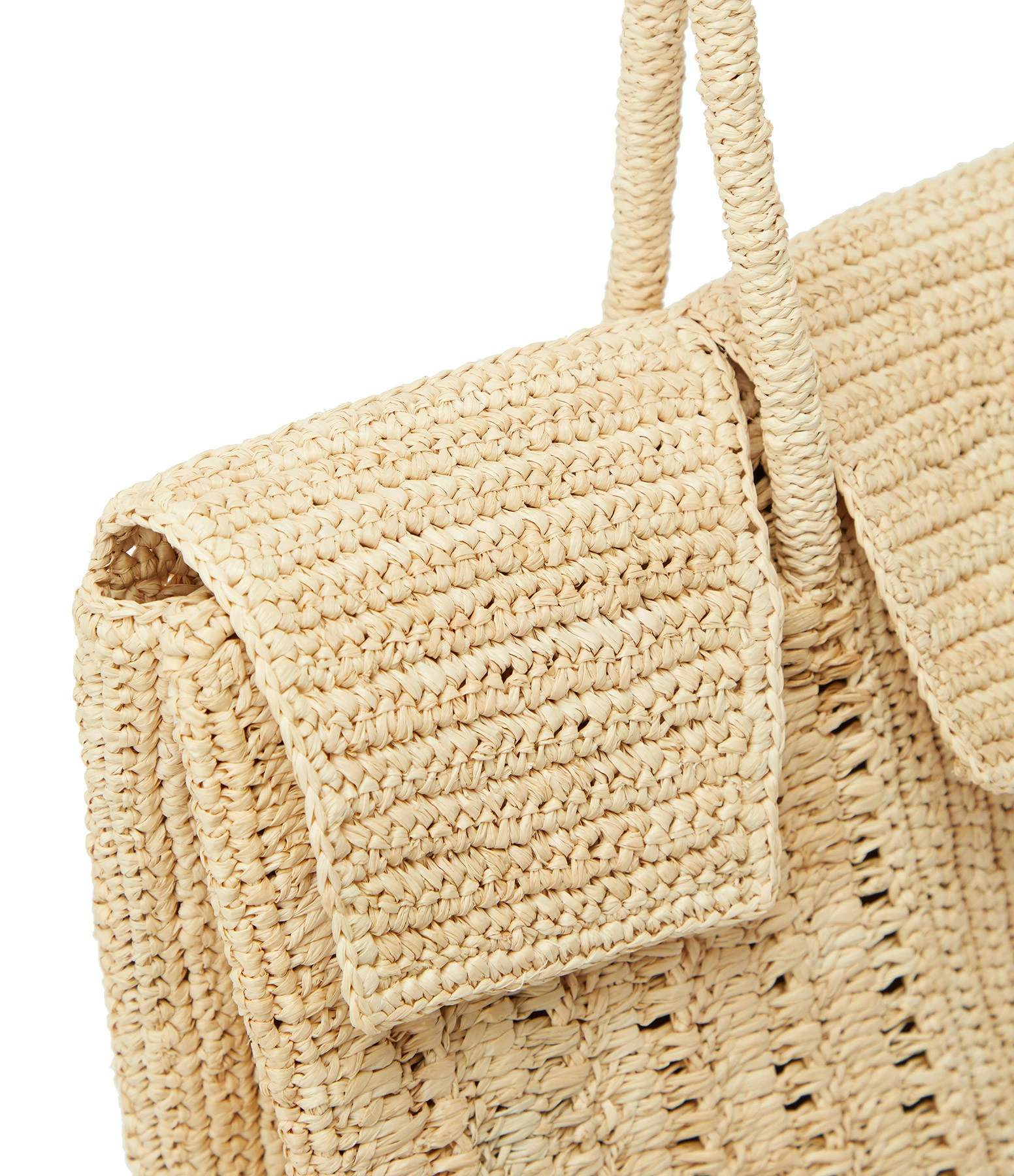 MAISON N.H Sac Dahlia Mini Raphia Naturel 6 MAISON N.H Sac Dahlia Mini Raphia Naturel – Image 4
