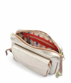 CLARIS VIROT Sac Charly Cuir Platine 10 CLARIS VIROT Sac Charly Cuir Platine -jerome dreyfuss shop unnamed file 1631