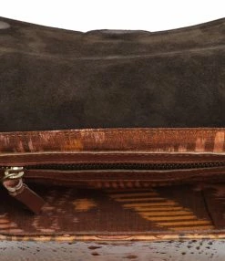 CLARIS VIROT Sac Ava Medium Python Moka Bordeaux -jerome dreyfuss shop unnamed file 1637