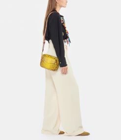 CLARIS VIROT Sac Charly Python Safran -jerome dreyfuss shop unnamed file 1645