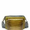 CLARIS VIROT Sac Big Charly Lézard Python Navy Kaki Moutarde -jerome dreyfuss shop unnamed file 1646