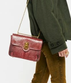 CLARIS VIROT Sac Big Ava Scarabée Python Bordeaux 12 CLARIS VIROT Sac Big Ava Scarabée Python Bordeaux -jerome dreyfuss shop unnamed file 1667